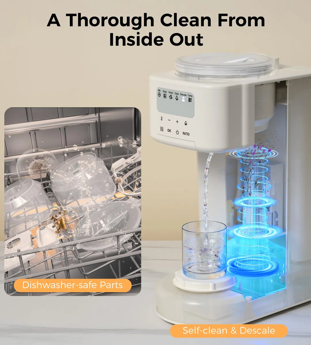 HEYAXA Advanced Formula Dispenser Machine (White)