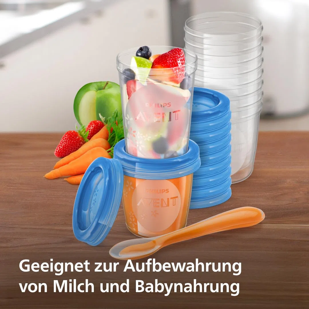 AVENT Nahrungs-Mehrwegbecher (Modell SCF721/20)