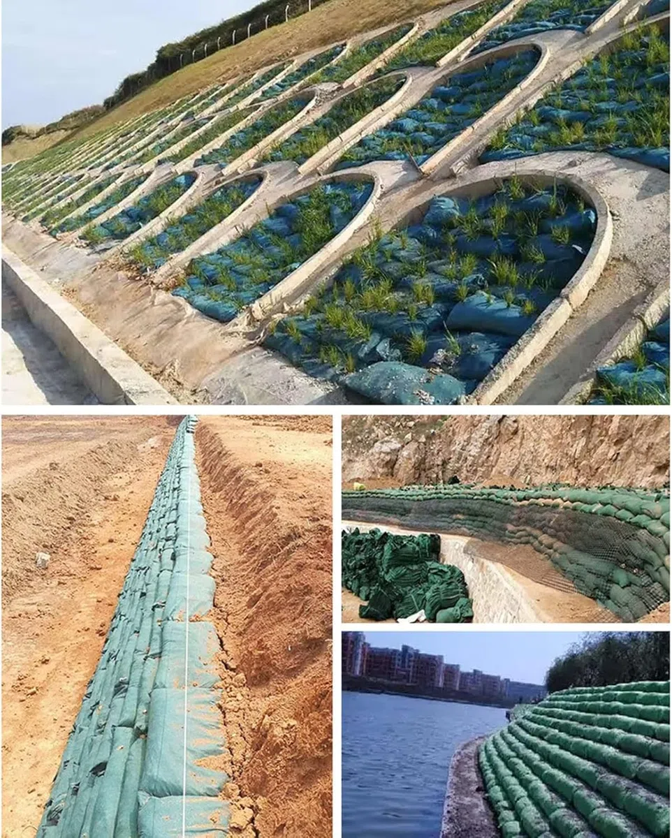 Barriere-Hochwasserschutz, reißfestes PP-Material für Flusswassermanagement, robuste Lösung für Hochwasserschutz und Erosionsprävention