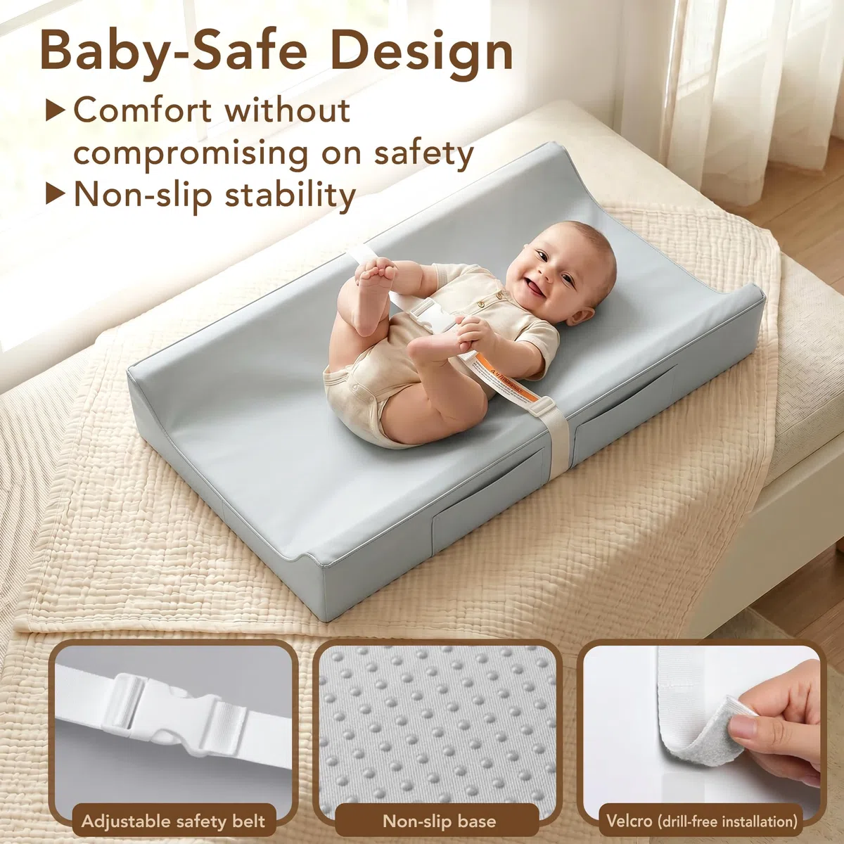 Wasserdichte Baby-Wickelunterlage