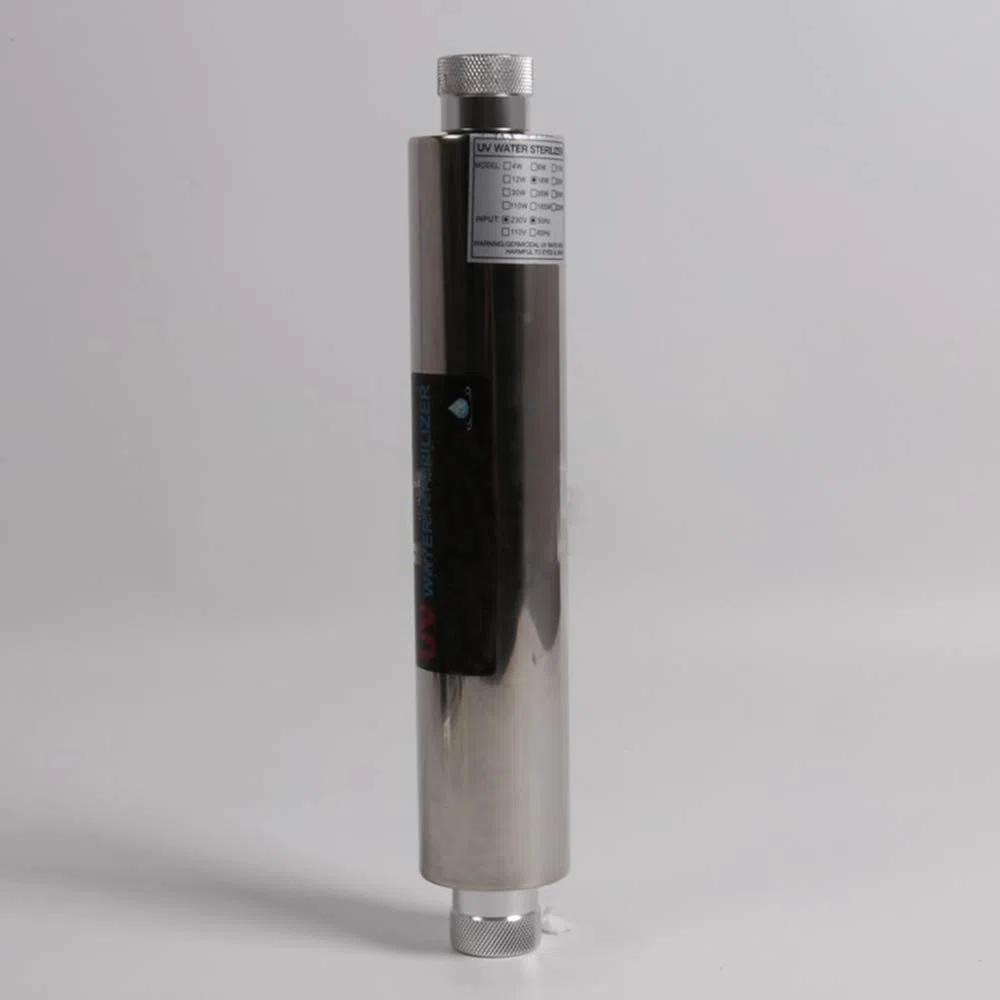 Edelstahl UV-Desinfektion UV-Sterilisator für die 55 W 12 GPM
