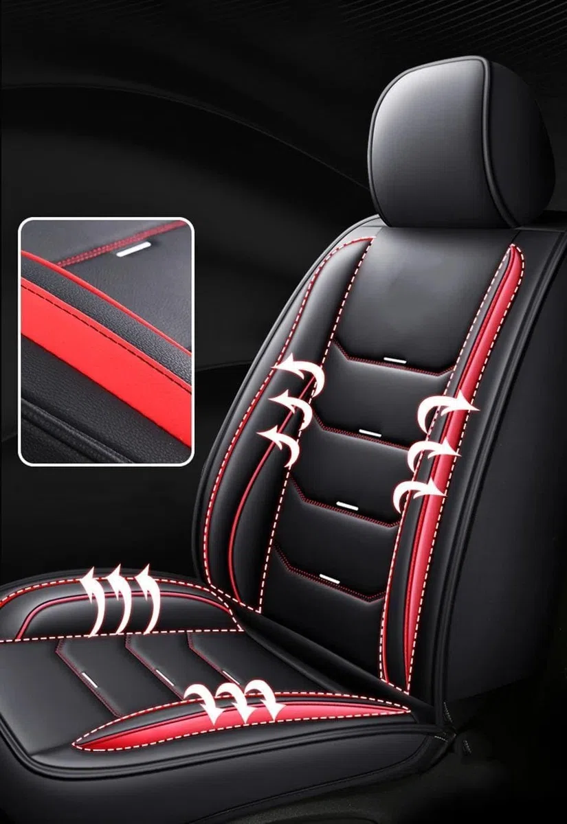 Autositzbezug Autositzbezug-Sets für Nissan für Tiida für Sitzbezüge Autozubehör Innenraum Autositzbezug Komplettset vorne und hinten(6)
