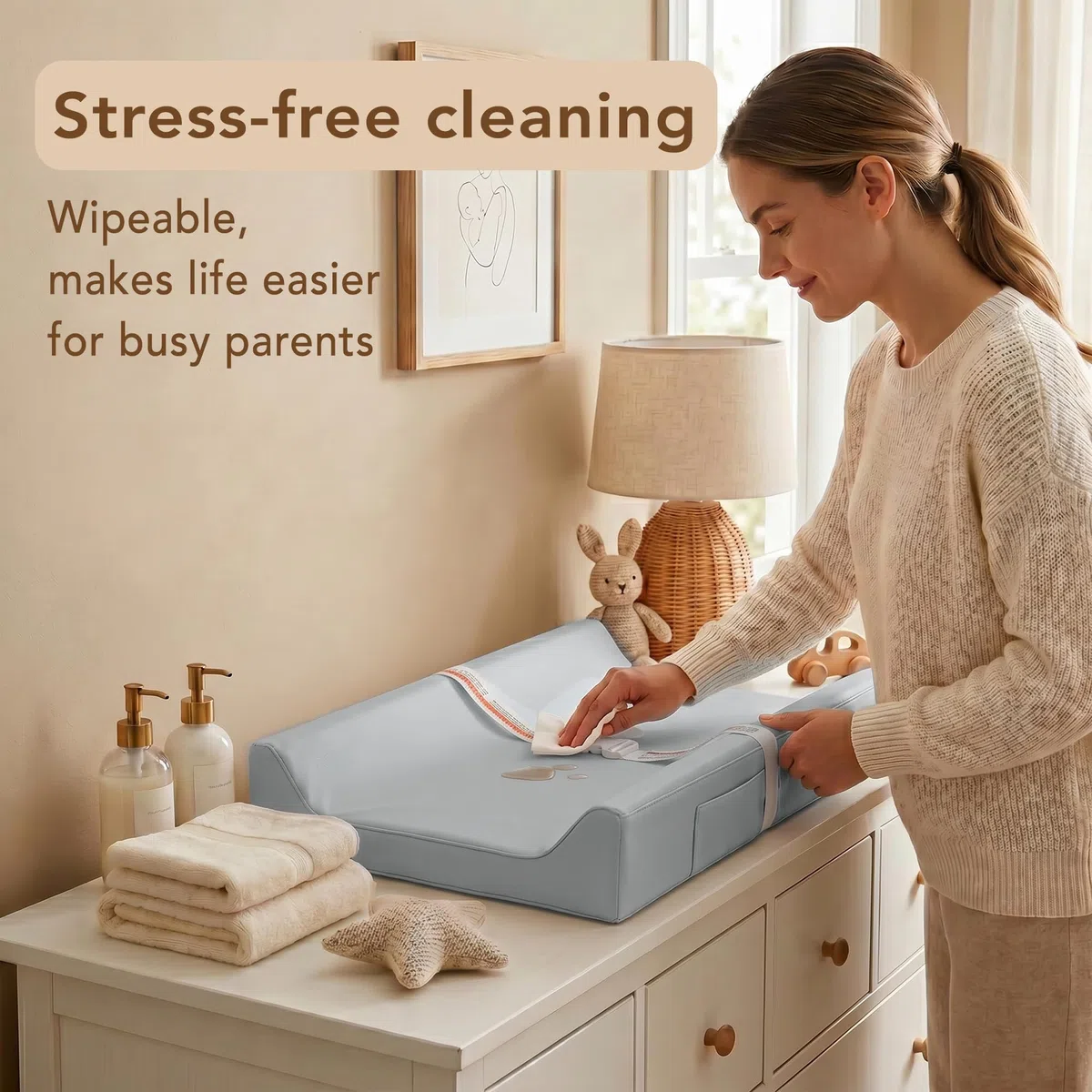 Wasserdichte Baby-Wickelunterlage