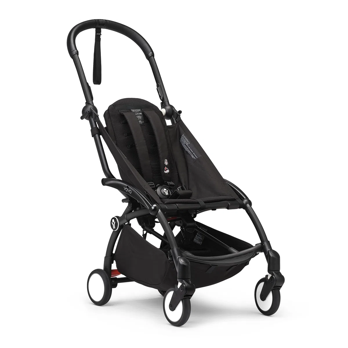 Stokke YOYO³ Kinderwagen Gestell, Schwarz