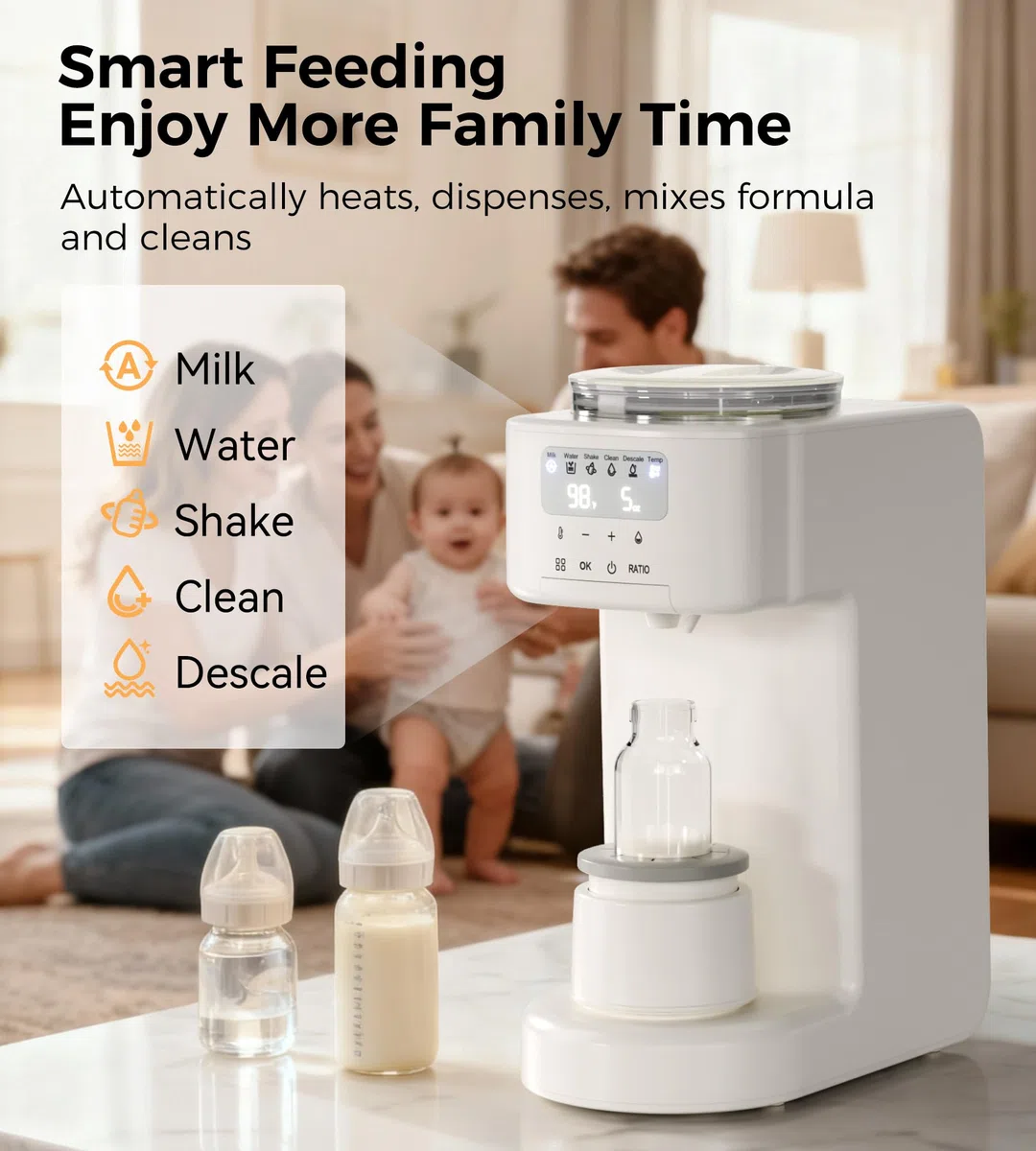 HEYAXA Advanced Formula Dispenser Machine (White)