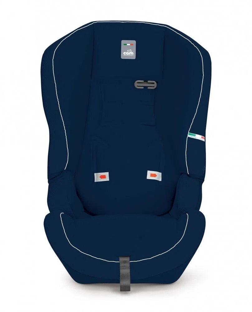 Kindersitz Travel Evolution (9-36 kg) Motiv Blau/Weiße Nähte