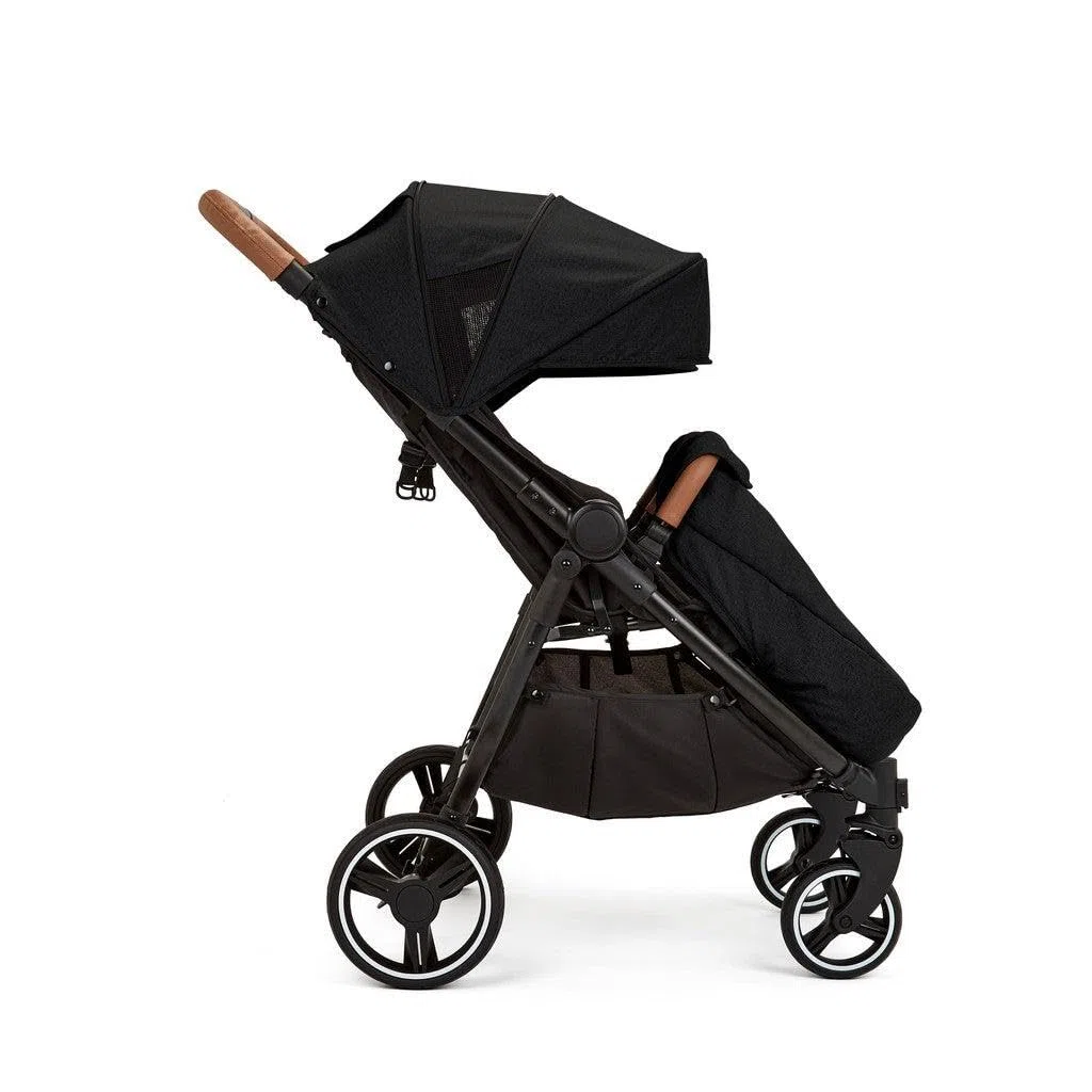 Ickle Bubba Venus Prime Doppel-Kinderwagen - Leichter faltbarer Zwillingskinderwagen mit Kokon für Neugeborene, 2 gesteppte Fußwärmer & Regenschutz, geeignet ab Geburt bis 15 kg (ca. 3 Jahre
