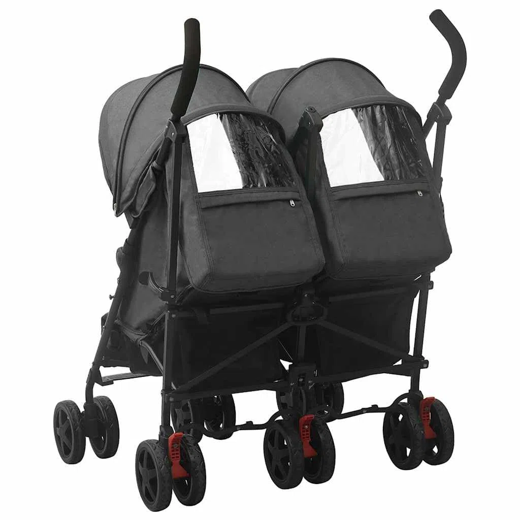 Generisch Geschwisterwagen Anthrazit Stahl 14.4kg