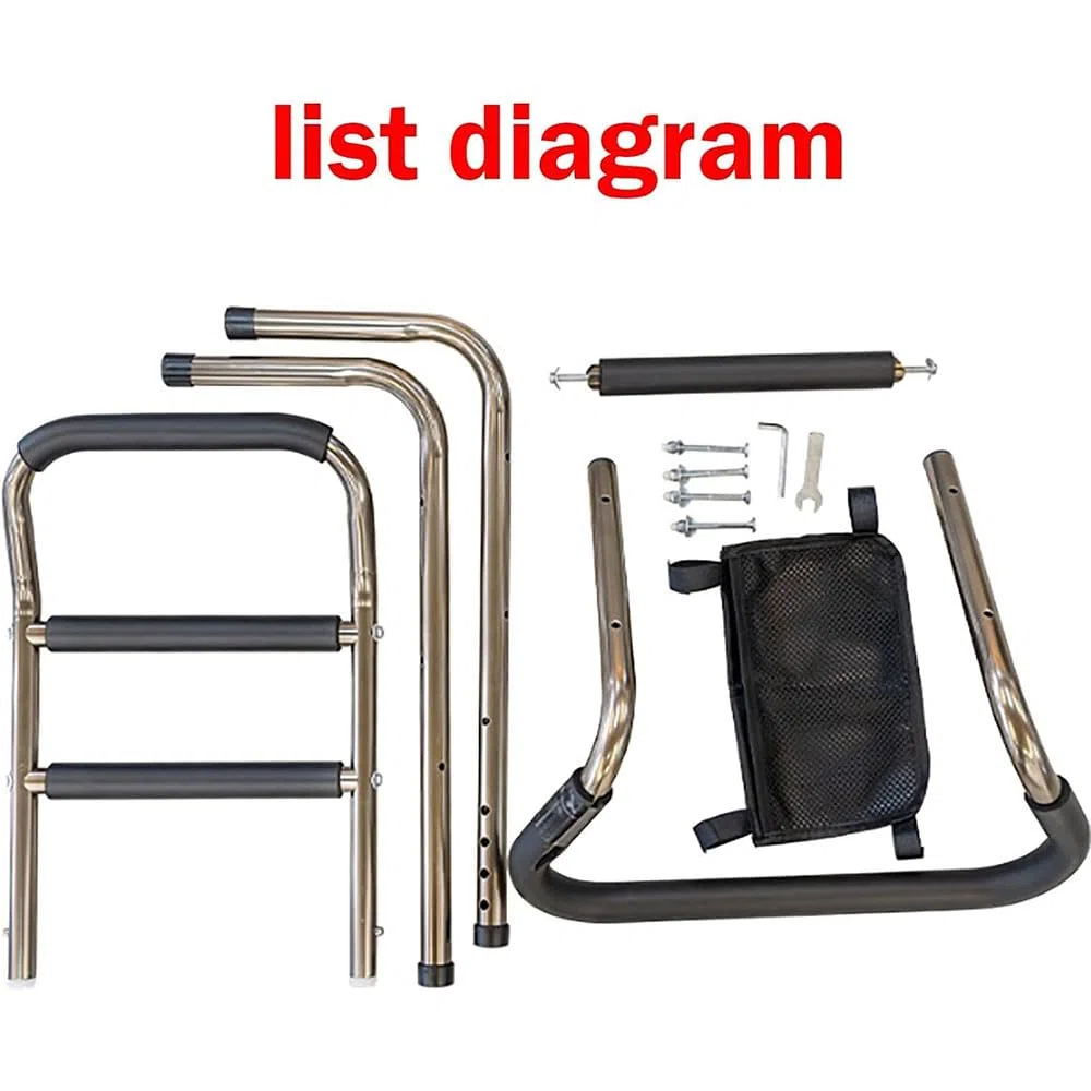 Sicherheits-H﻿ilfsgeländer für ältere Menschen Aufstehhilfe Bettarmlehne tragbarer Bettstützgriff für Couch Liegestuhl handicapé/B/XL