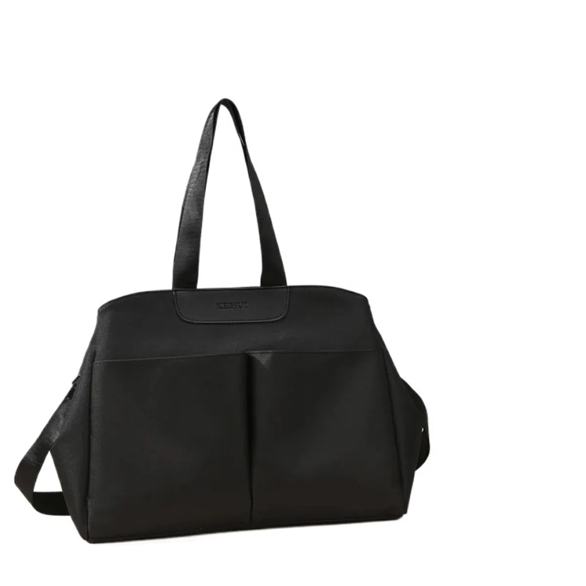 Mama Windel Taschen Mit Windel Pad Still Taschen Mutterschaft Multifunktionale Tragbare Große Kinder Kinderwagen Hängen Tasche(Black)
