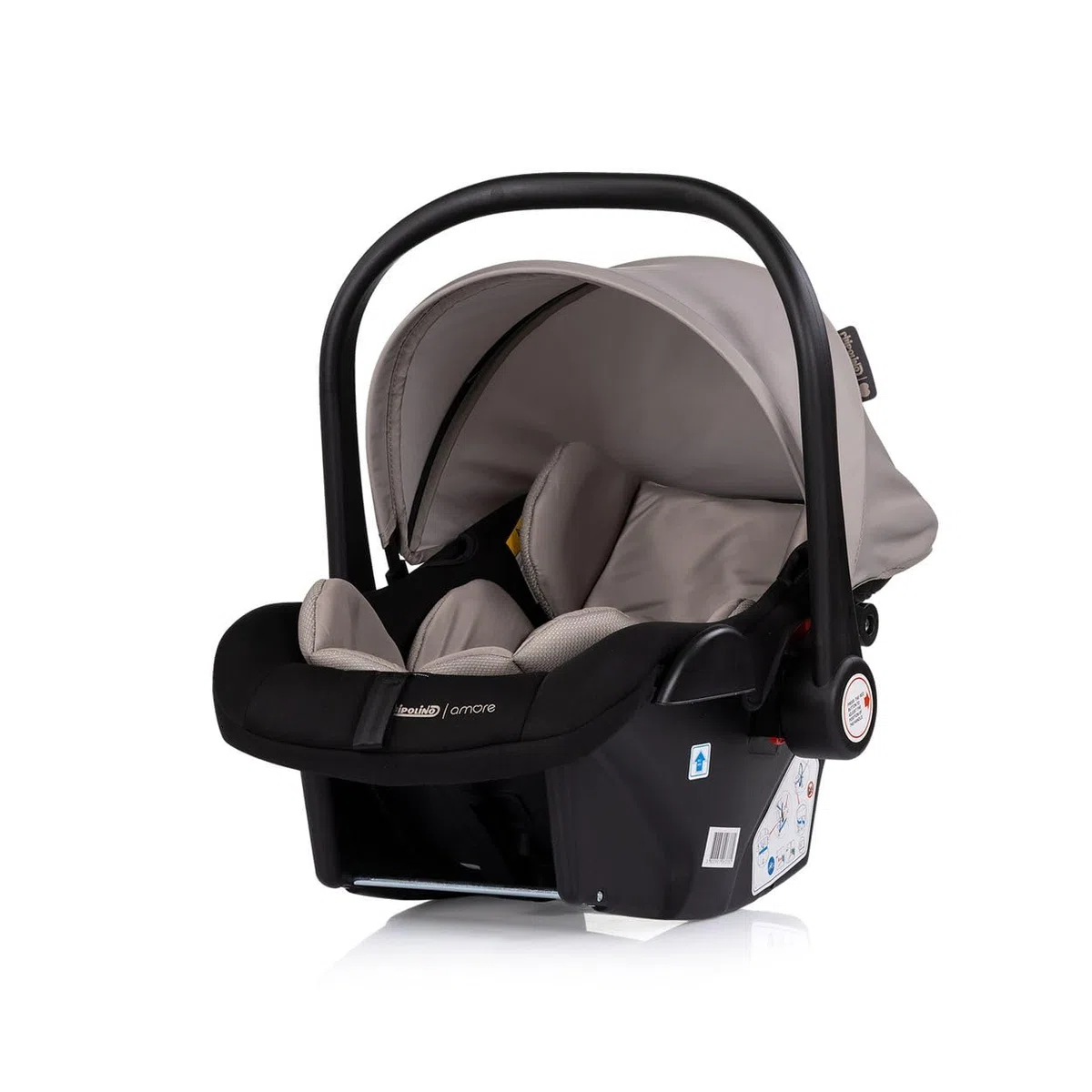 Chipolino Set Babyschale Isofix-Basisstation Amore i-Size Gruppe 0+ (0-13 kg) braun