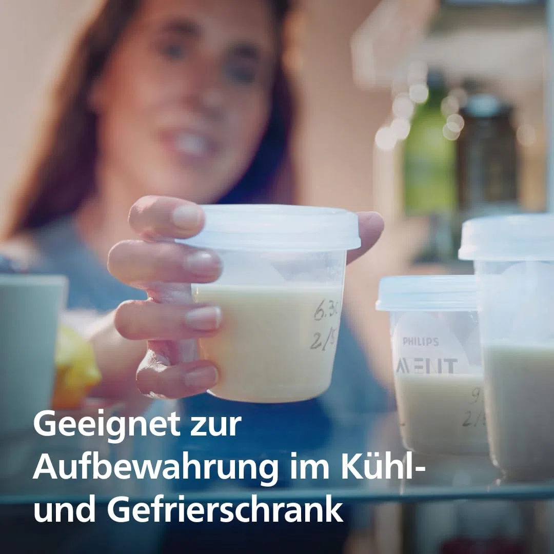 AVENT Nahrungs-Mehrwegbecher (Modell SCF721/20)