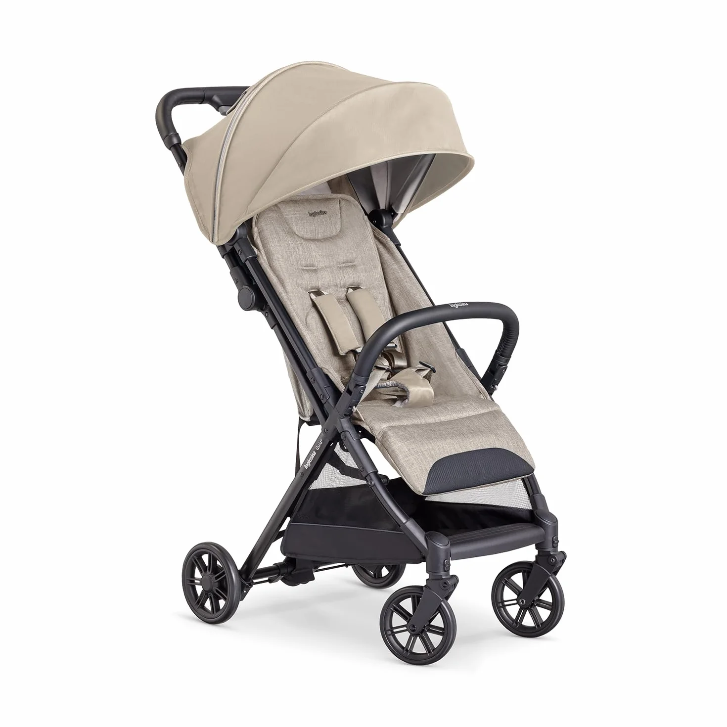 Inglesina Quid² Kinderwagen, leicht, bis 22 kg, kompakt und leicht, ideal für Flugzeuge, Alpaca Beige