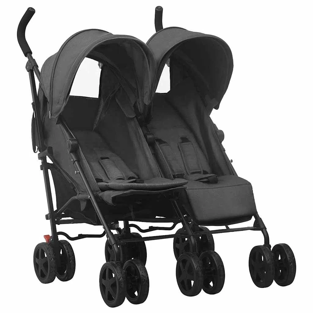 Generisch Geschwisterwagen Anthrazit Stahl 14.4kg