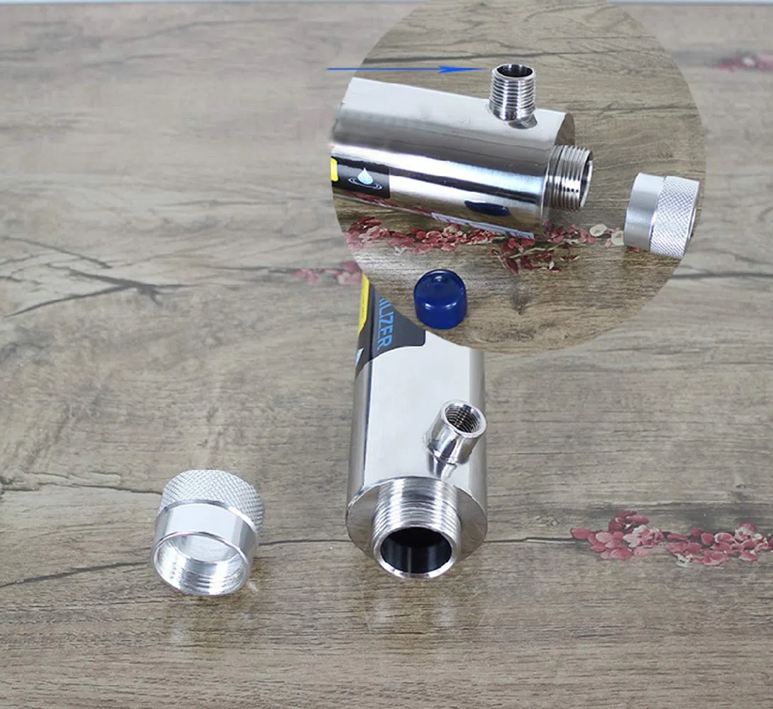 Edelstahl UV-Desinfektion UV-Sterilisator für die 55 W 12 GPM