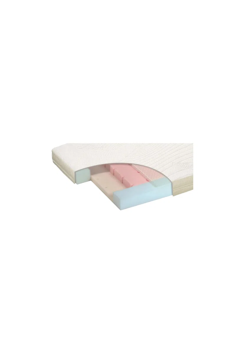Alvi Kindermatratze Premium SchlummerGlück - Weiß 70x140