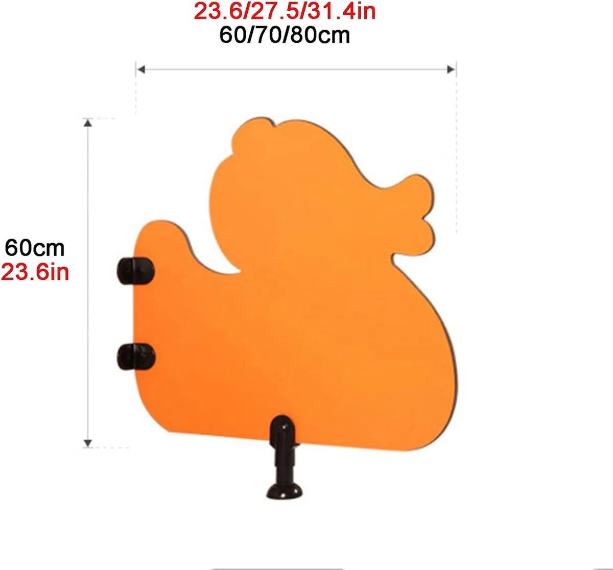 Urinal-Trennwand für Kinder, Kindergarten Toilettenteil für Privatsphäre, Urinal-Schallwand für verbesserte separate Kinder-Badezimmer für verbesserte Hygiene und T